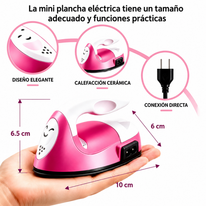 mini plancha de ropa